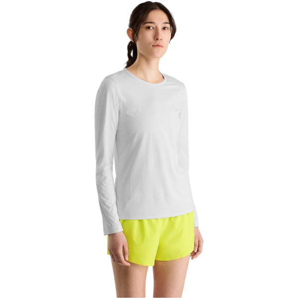 T-shirt randonnée ARC'TERYX TAEMA CREW LS W ATMOS HEATHER