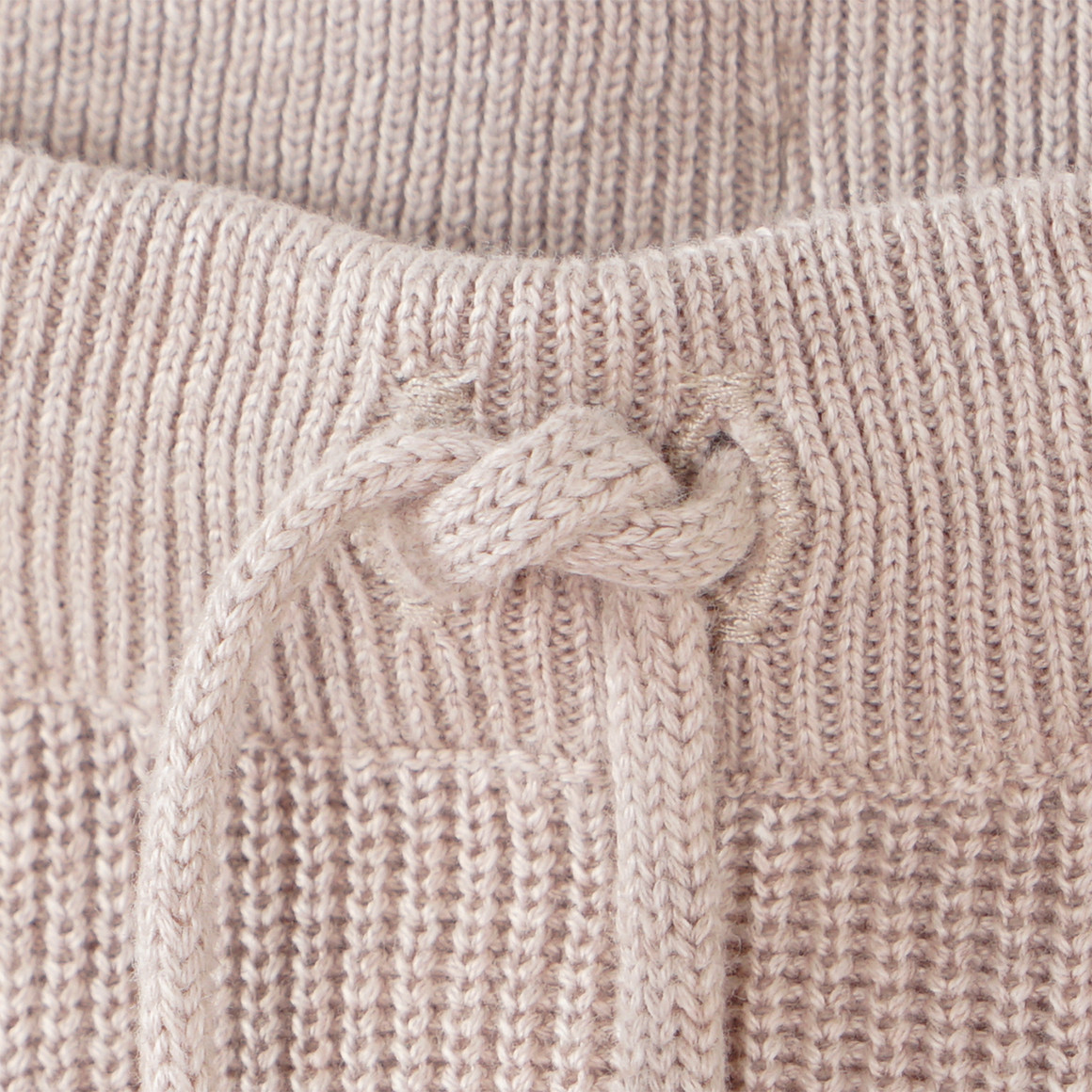 Topomini Pure Collection Baby Jogginghose aus Bio-Baumwolle beige