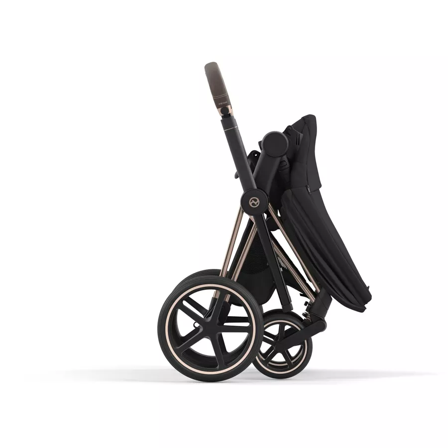 cybex PLATINUM Kombikinderwagen New Priam Priam Rosegold Sepia Black