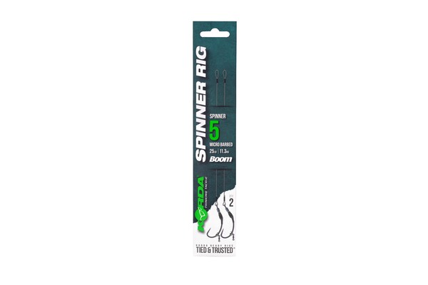 Bas de ligne Korda Spinner Rig Spinner 14cm (25lb) (2 Pcs)