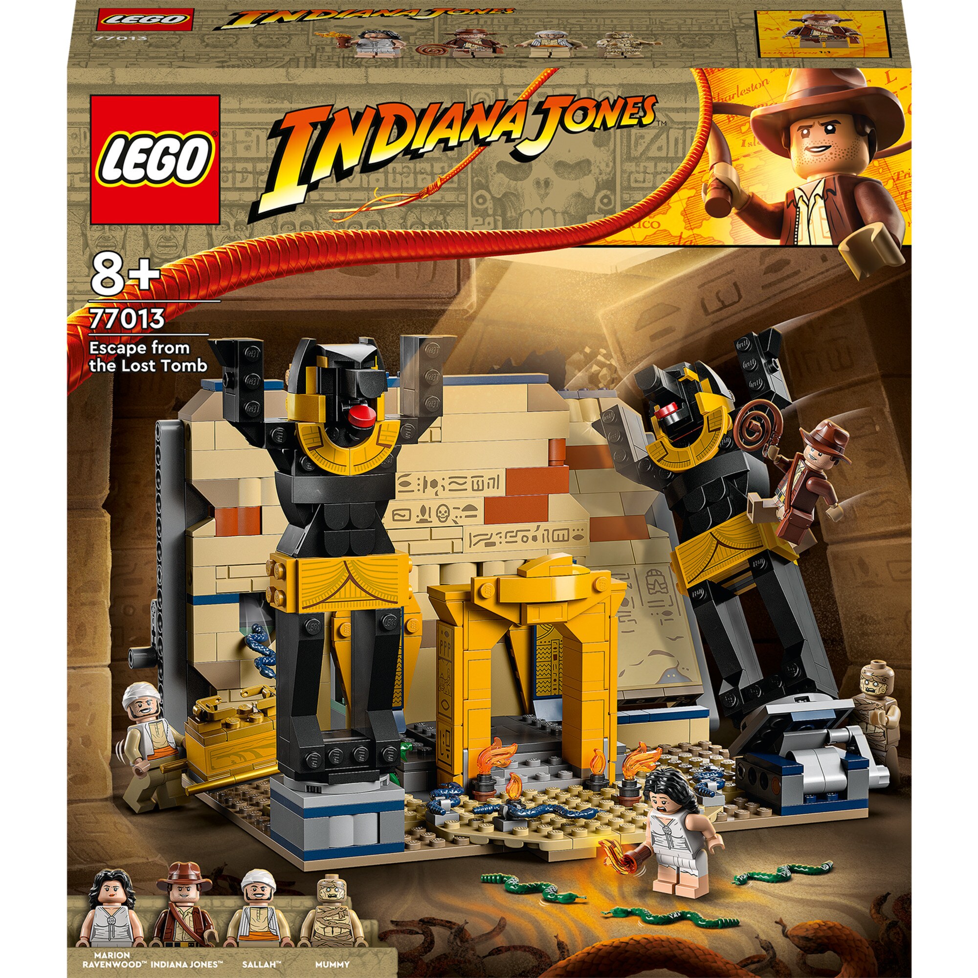 LEGO Konstruktionsspielzeug Indiana Jones Flucht aus dem Grabmal