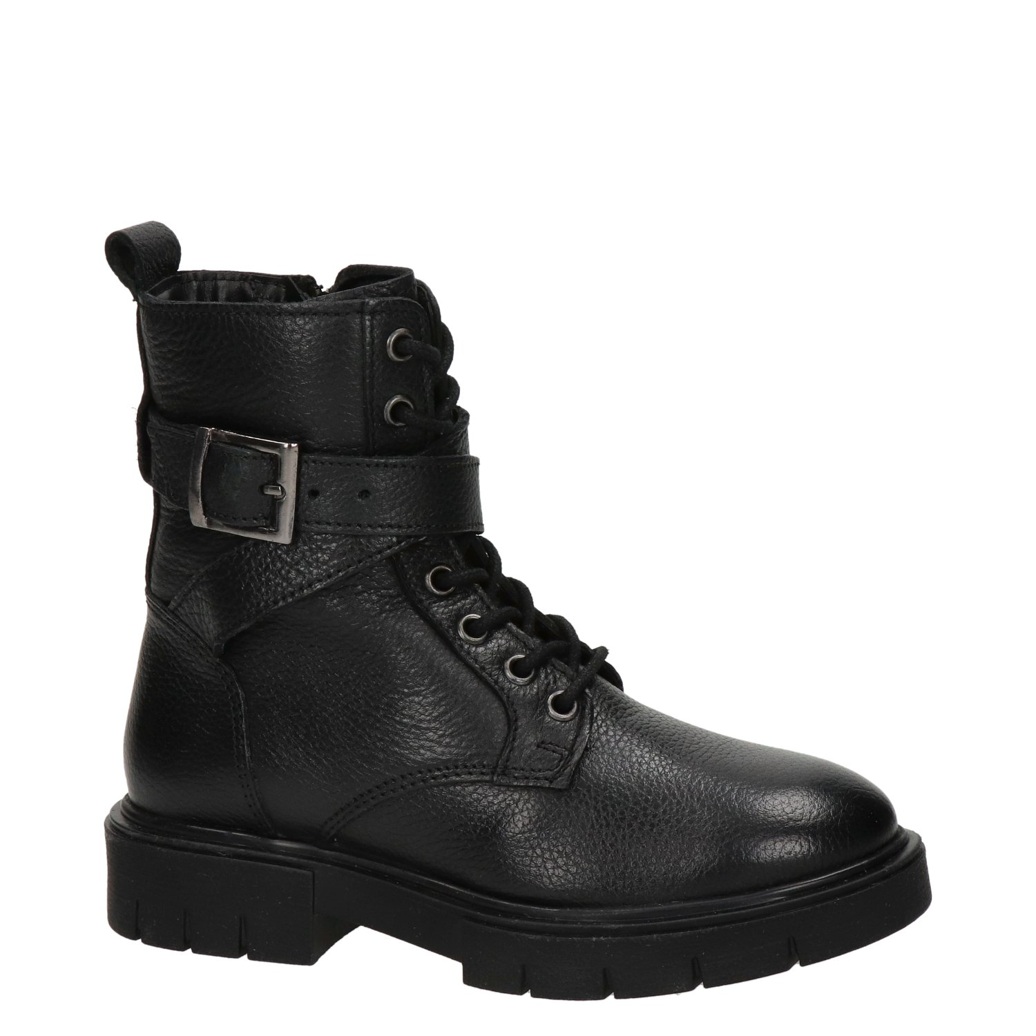 Maxion meisjes veterboot Nelson Kids Zwart