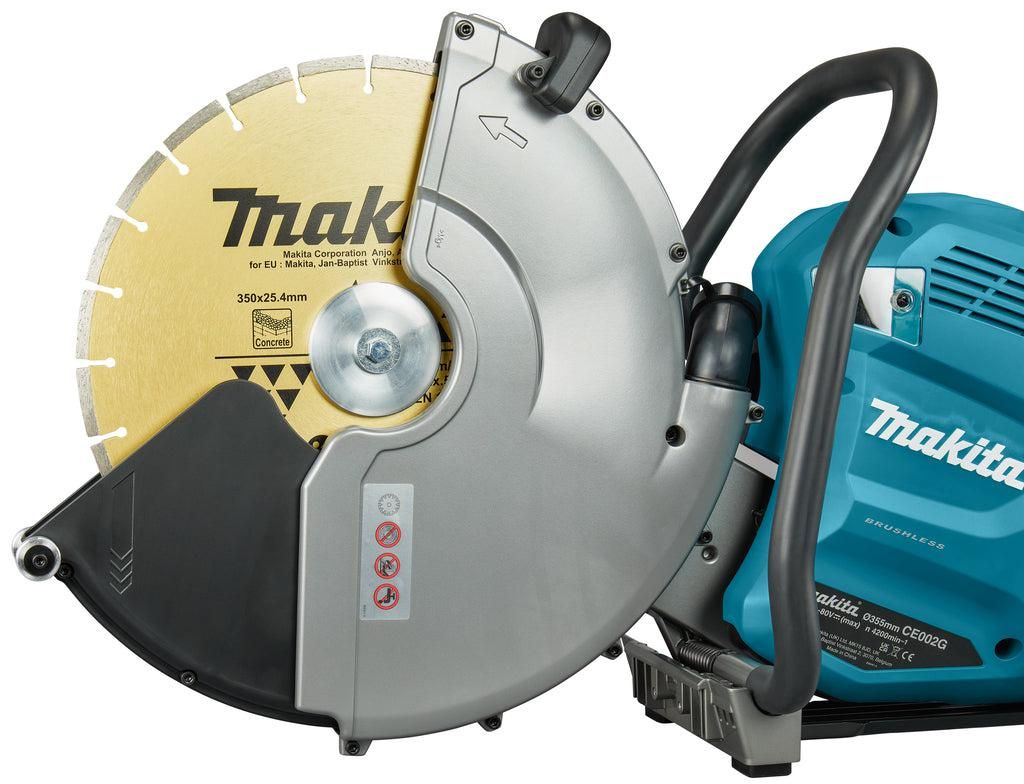 Makita CE002GL204X Accu Doorslijper 355mm 2 x AWS XGT 40V Max 8.0Ah (2st.)