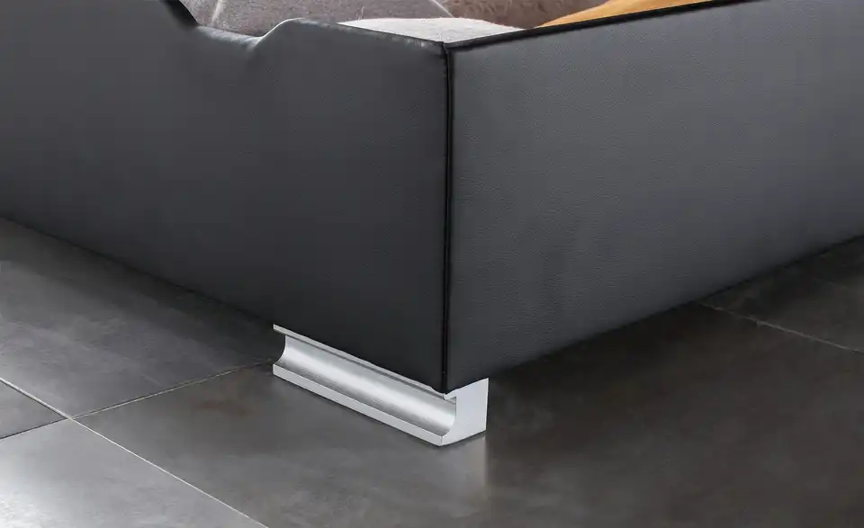 Boxspringbett Las Vegas II Schwarz 120 cm