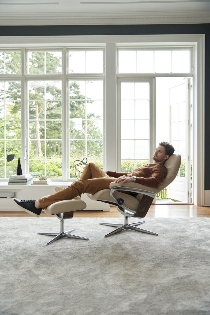 Stressless Erik Relaxfauteuil + Hocker
