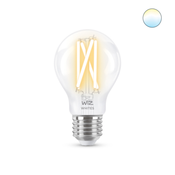 WiZ Connected LED peer E27 60W filament helder koel tot warmwit licht dimbaar
