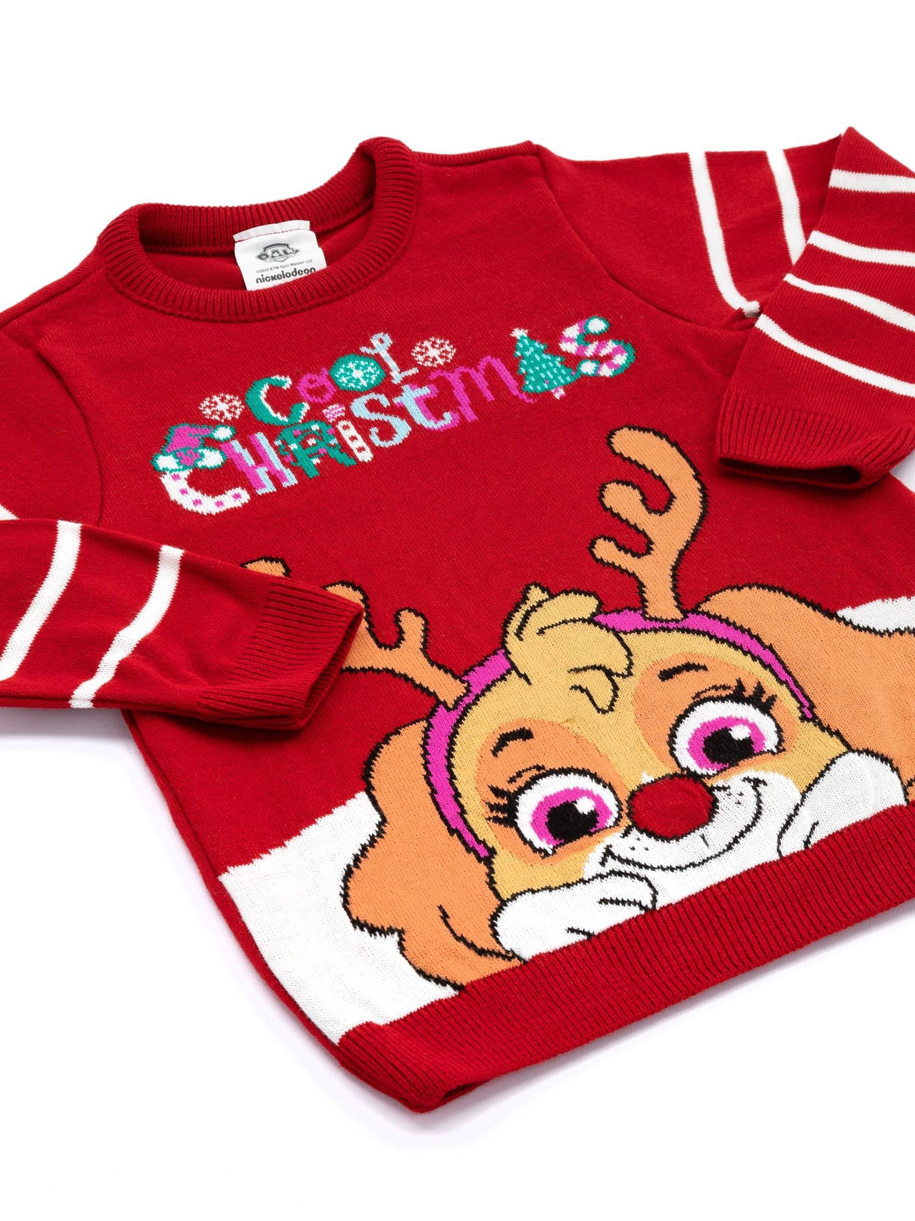 Rood Paw Patrol - Vanilla Underground kinderkersttrui