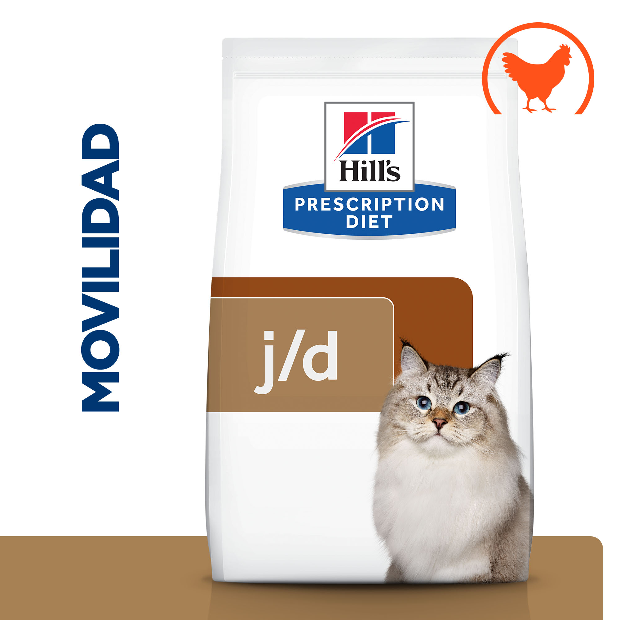 Hill's Prescription Diet Mobility j/d pia para gatos