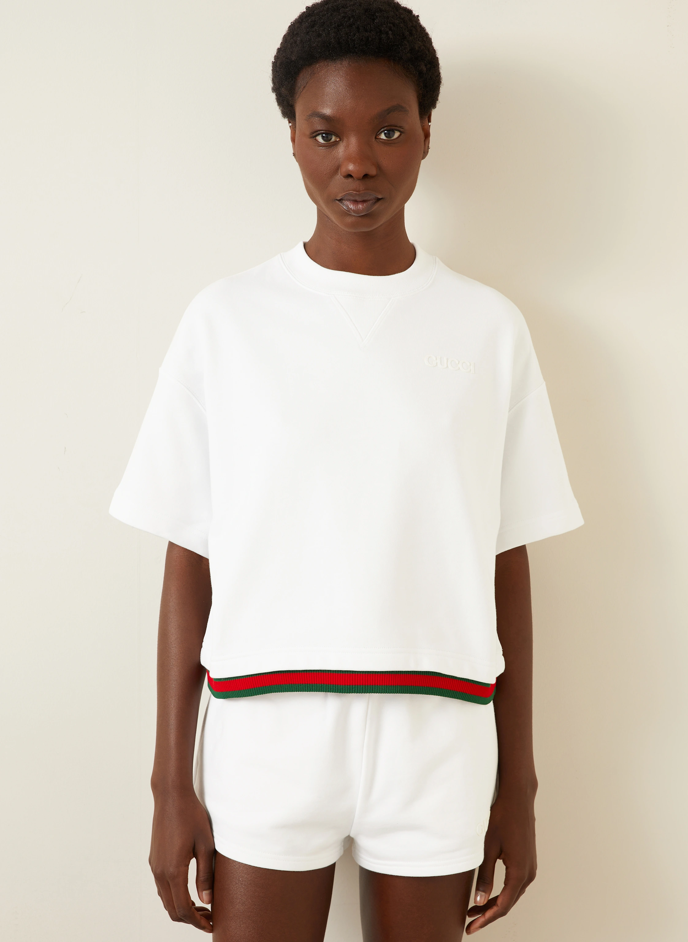 GUCCI Cropped-Shirt