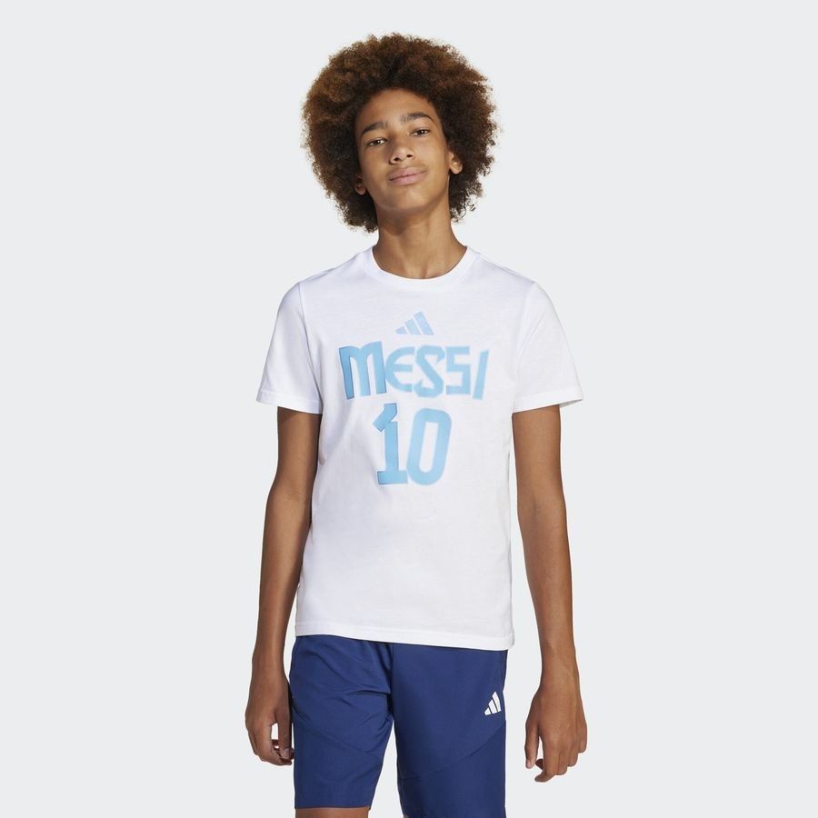 Adidas T-shirt graphique Nom et numéro de Messi Enfants