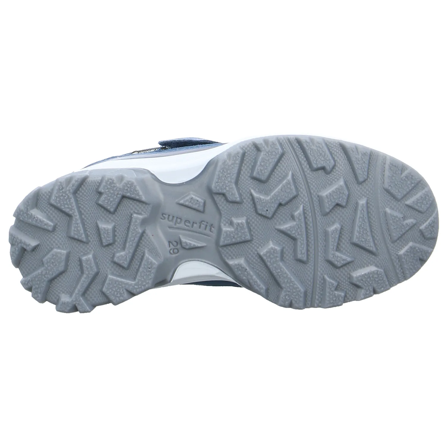 SUPERFIT Kleinkinder-Sport -Halbschuh Jeansblau Textil  Sneaker