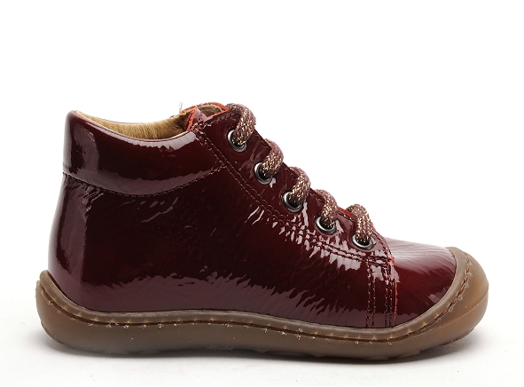Bopy boots bottine bebe jordana rouge