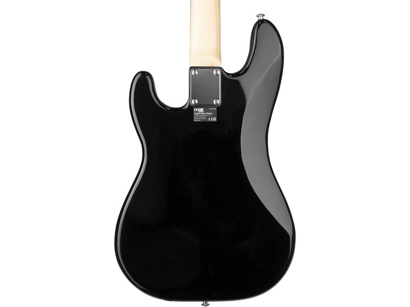 MAX E-Bass GigKit Schwarz Bass Gitarrenset
