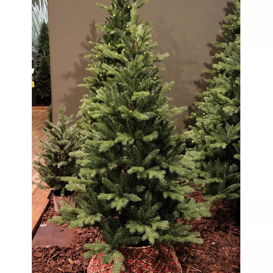 Sapin artificiel de Noël Allix H300 cm Vert sapin