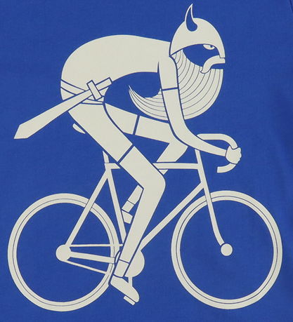 Danef? T-Shirt - Blåe Bikingviking