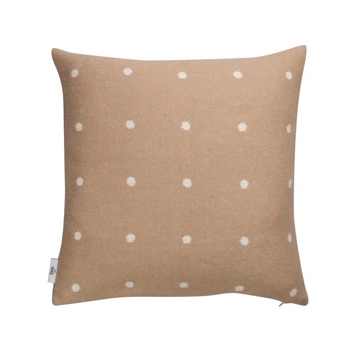 Røros Tweed - Pastille Kissen, 50 x 50 cm, mushroom