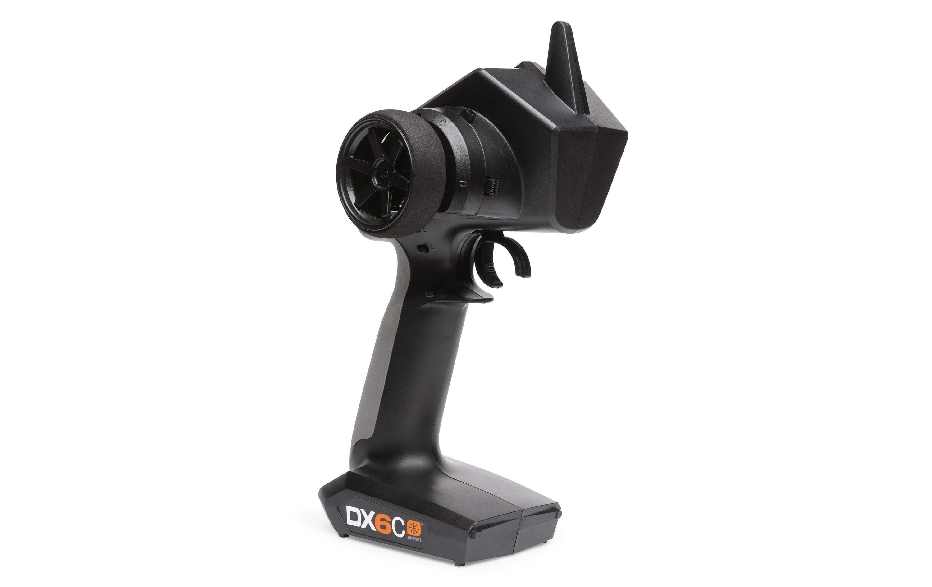 Fernsteuerung DX6C, 6-Kanal 2.4 GHz DSMR mit SR315<br>6-Kanal Pistolengriff Sender für RC-Fahrzeuge