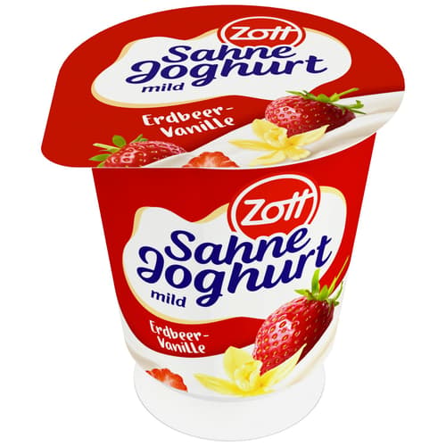 Zott Sahnejoghurt Erdbeer-Vanille