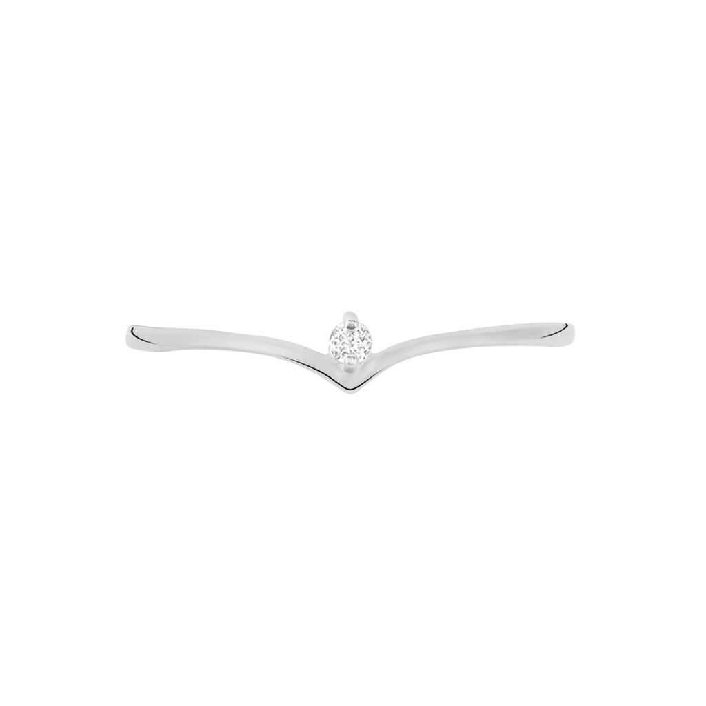 Bague Maye Or Blanc Diamant