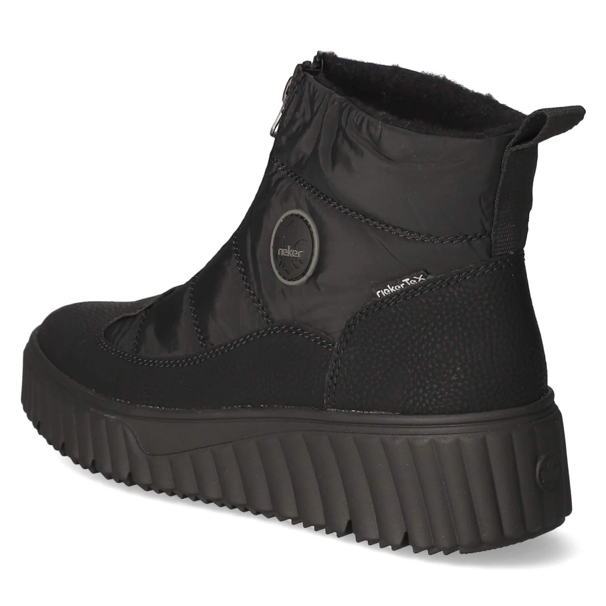 RiekerWinterboots - schwarz/schwarz