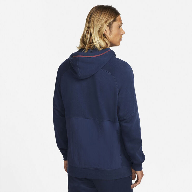 Nike F.c. Fleece Haettetroje Blå