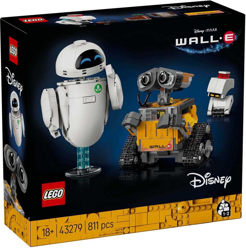 LEGO - Disney - Bouwbaar Speelgoed - WALL-E en EVE