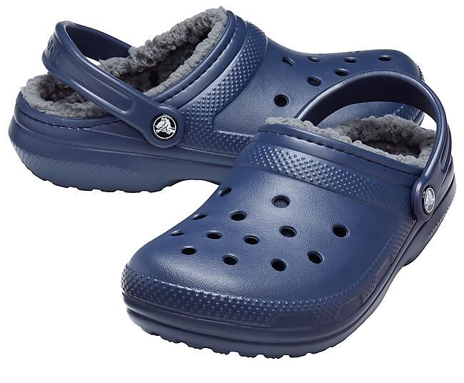 CROCS - CHAUSSONS DE CHALET CLASSIC LINED CLOG NAVY