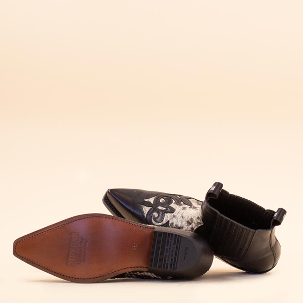Mayura Boots cowboylaarzen Negro Python