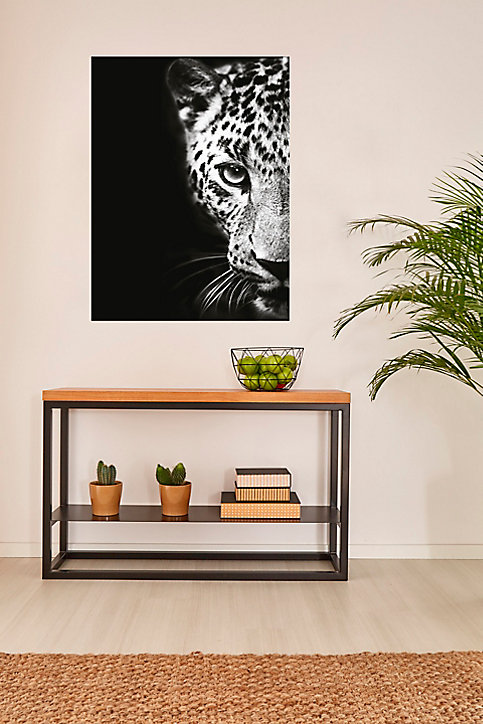Affiche décorative léopard l.60 x H.80 cm