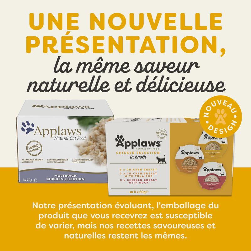 Applaws Cat Pots 8 x 60 g