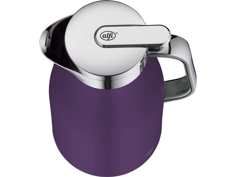 Alfi Thermoskanne Skyline 1000 ml, Lavendel Karaffe aus Edelstahl