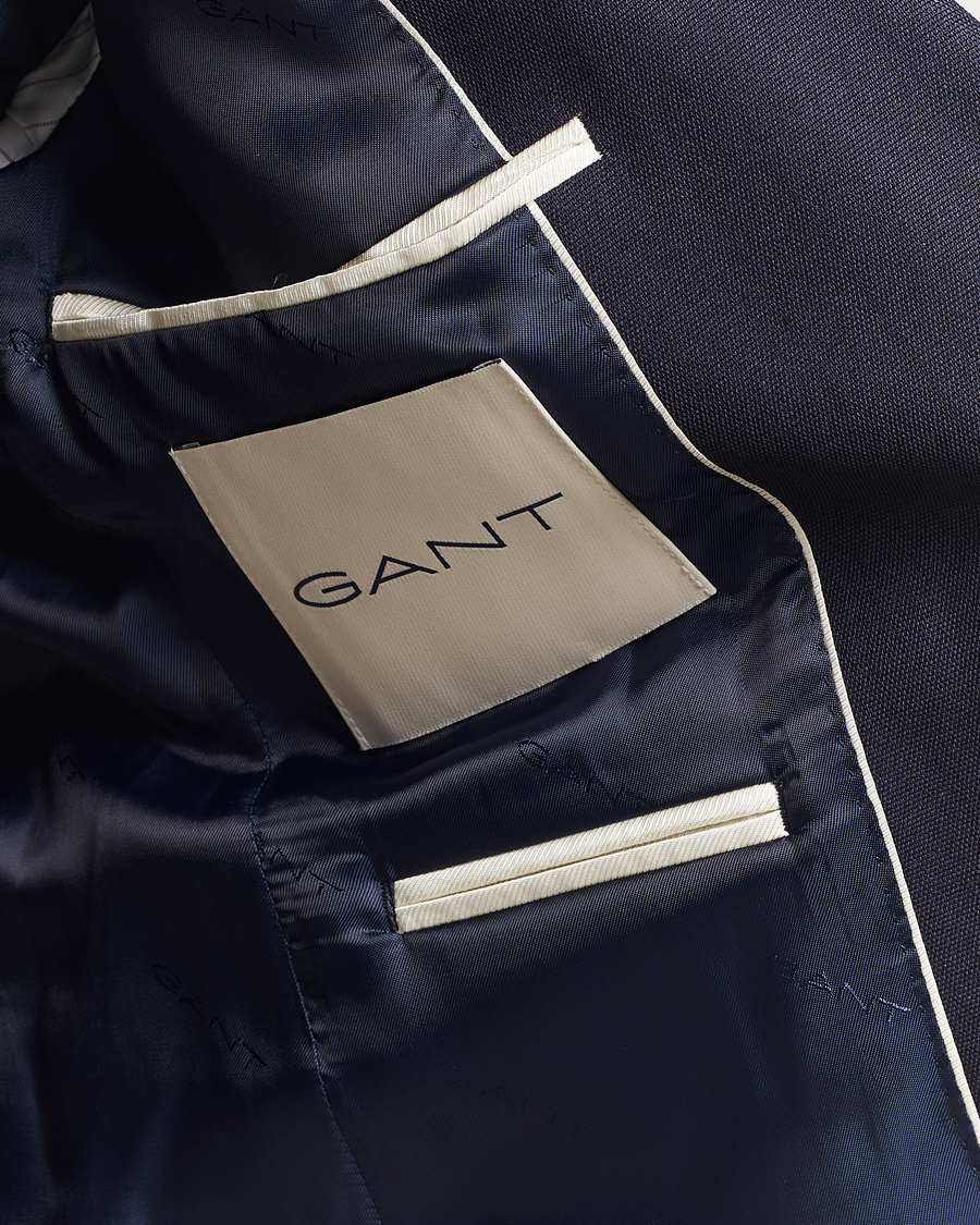 GANT Wool Club Blazer Evening Blue