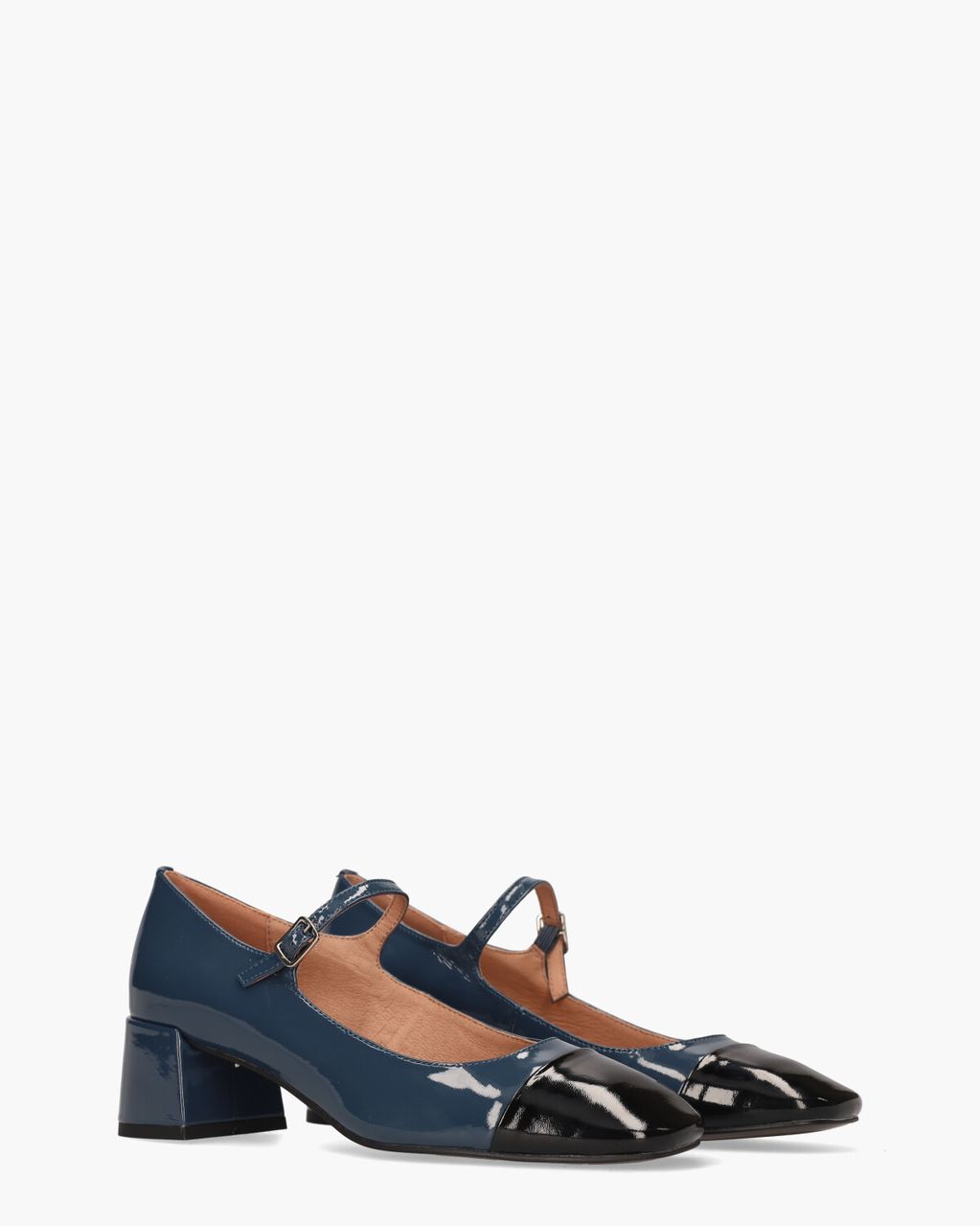 Bibi Lou Daniella Grijsblauw/Zwart Damesloafers