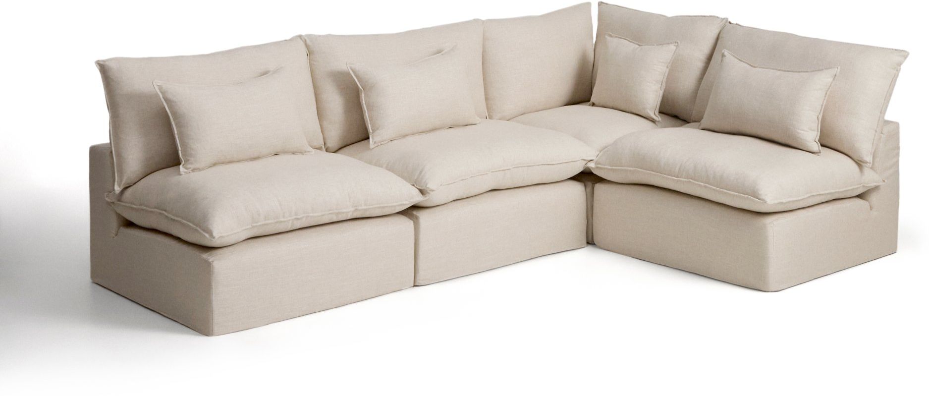 Kave Home Anarela Beige Hoekbank