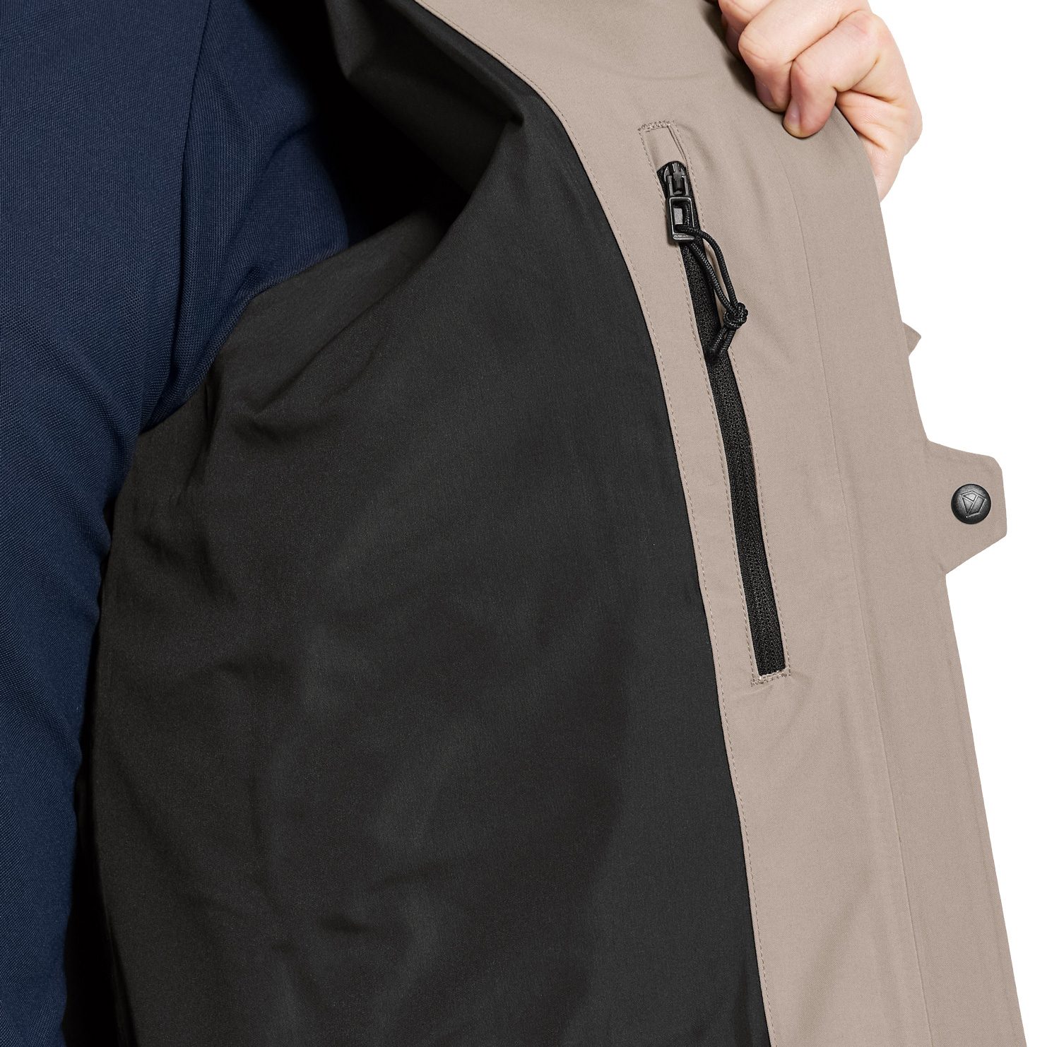 Didriksons Basil 4 Hardshelljacke Herren ash brown