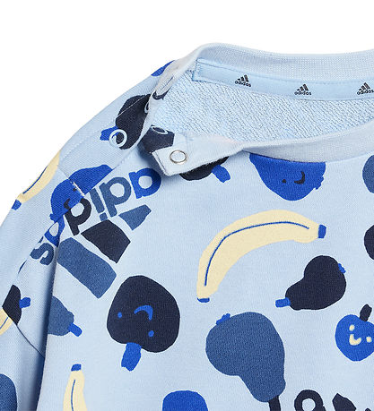 adidas Performance Sweatset - I Fruit FT Jog - Blau