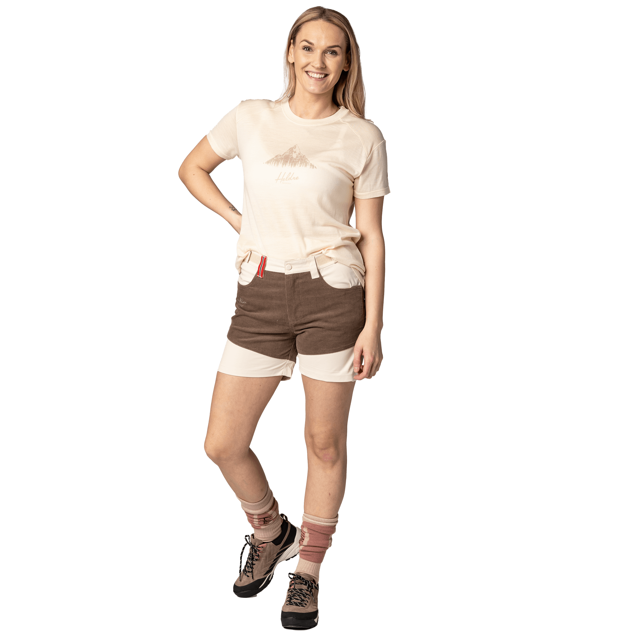 Heldre Nordfjord shorts - Dame - Fritid og bomull