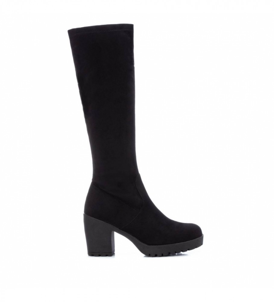 Botas Refresh 170433 pretas - Altura do salto: 8 cm -