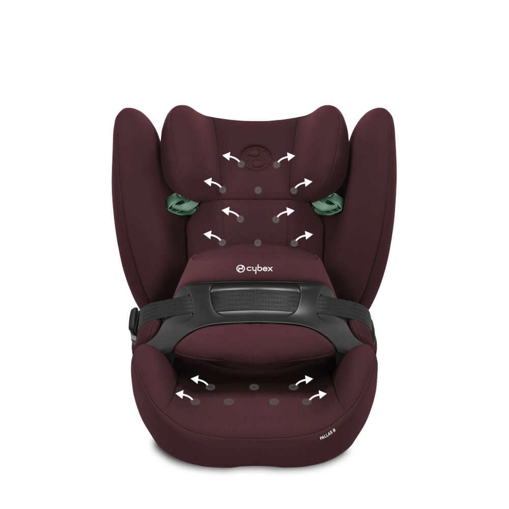 Kindersitz PALLAS B i-Size Rumba Red dark red