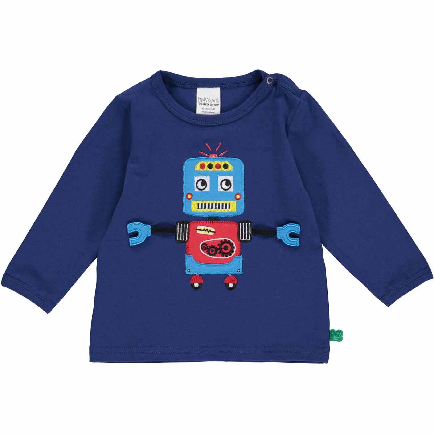 Fred's World by Green Cotton| Jungen Babylangarmshirt
