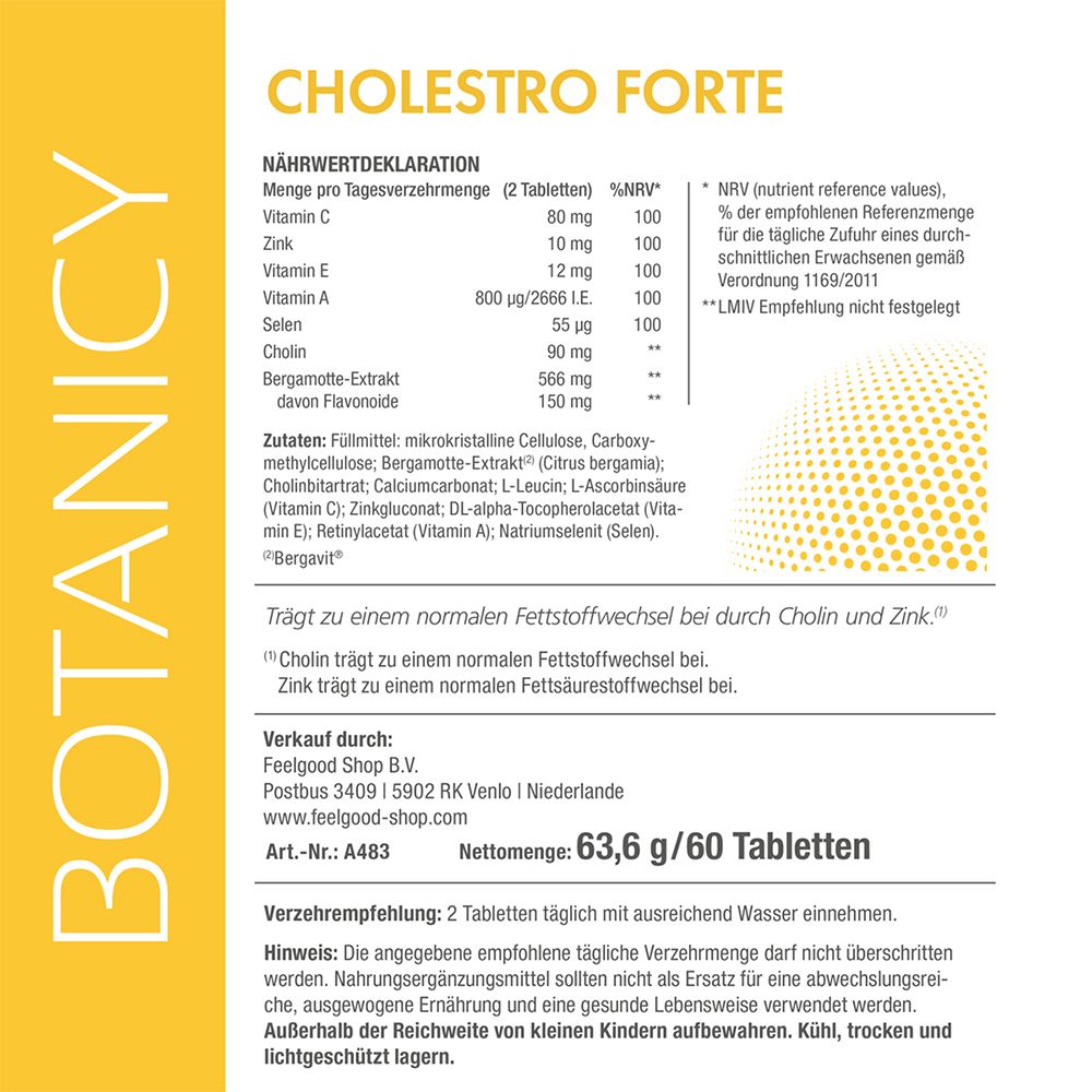 BOTANICY Cholestro forte
