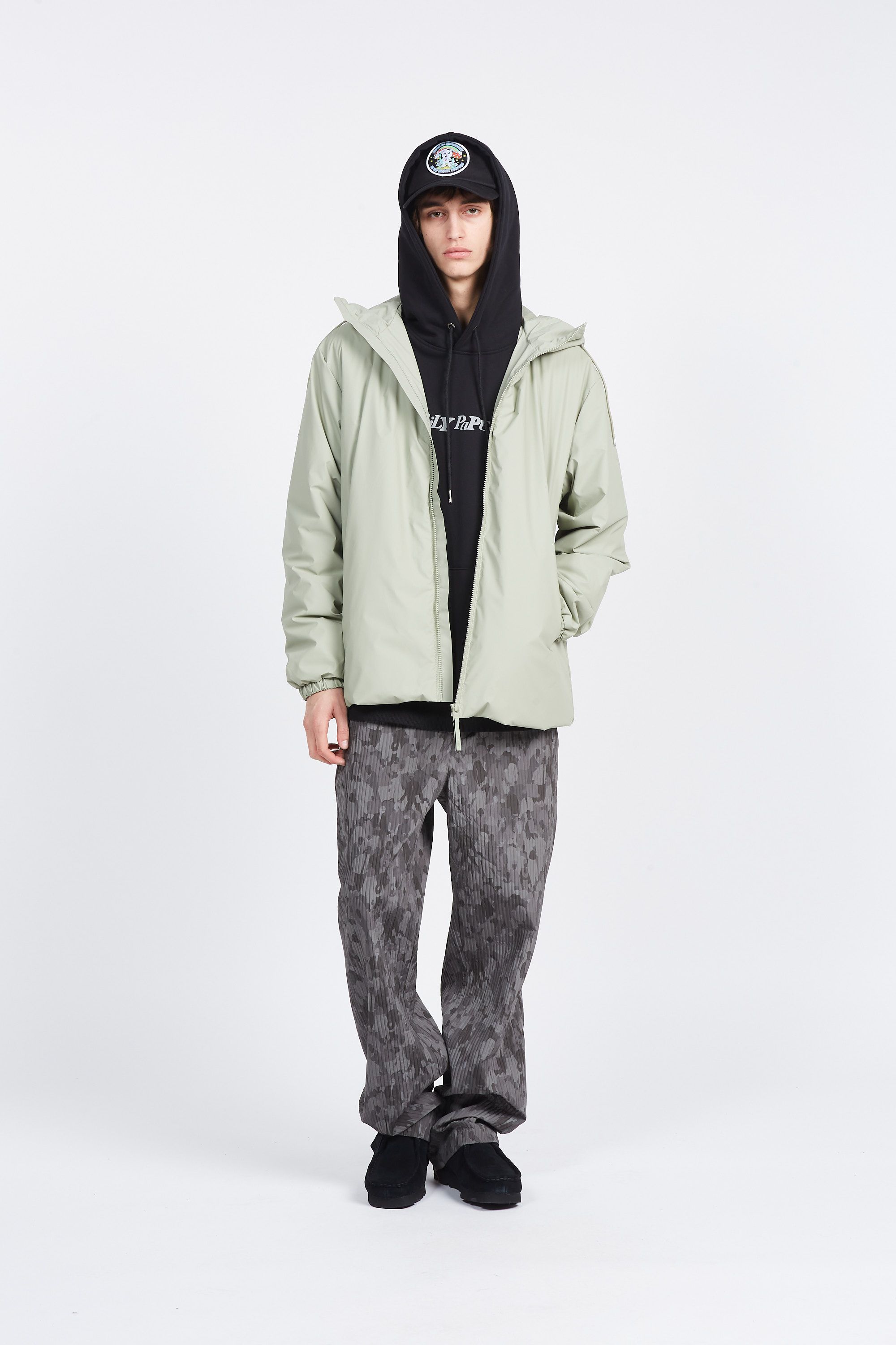 Daily Paper Hoodie unified type hoodie Noir