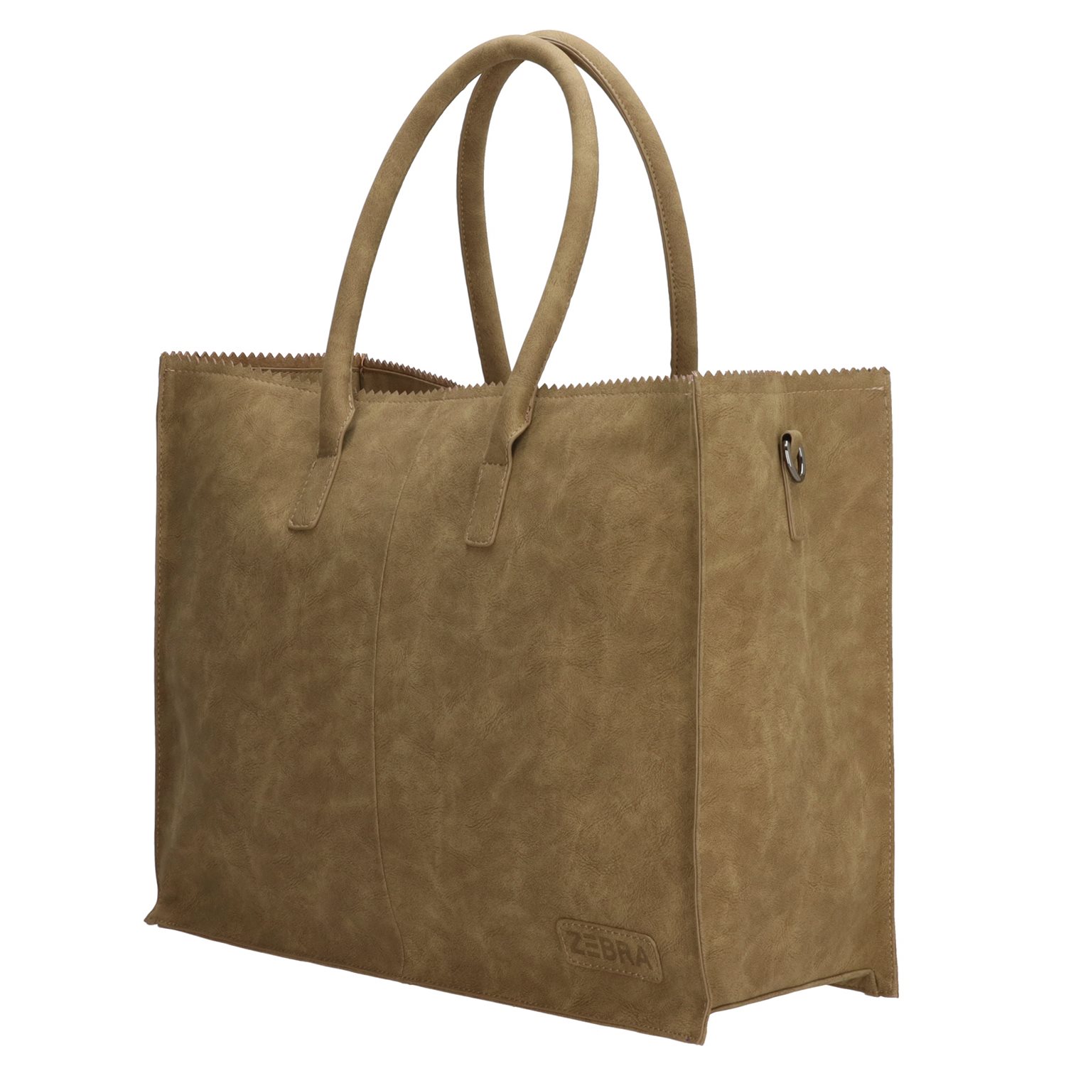 Zebra Trends Lisa XL Shopper olijfgroen