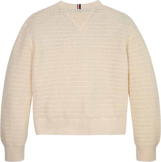 Tommy Hilfiger Strickjacke »CROCHET  CARDIGAN«, Baby bis 2 Jahre