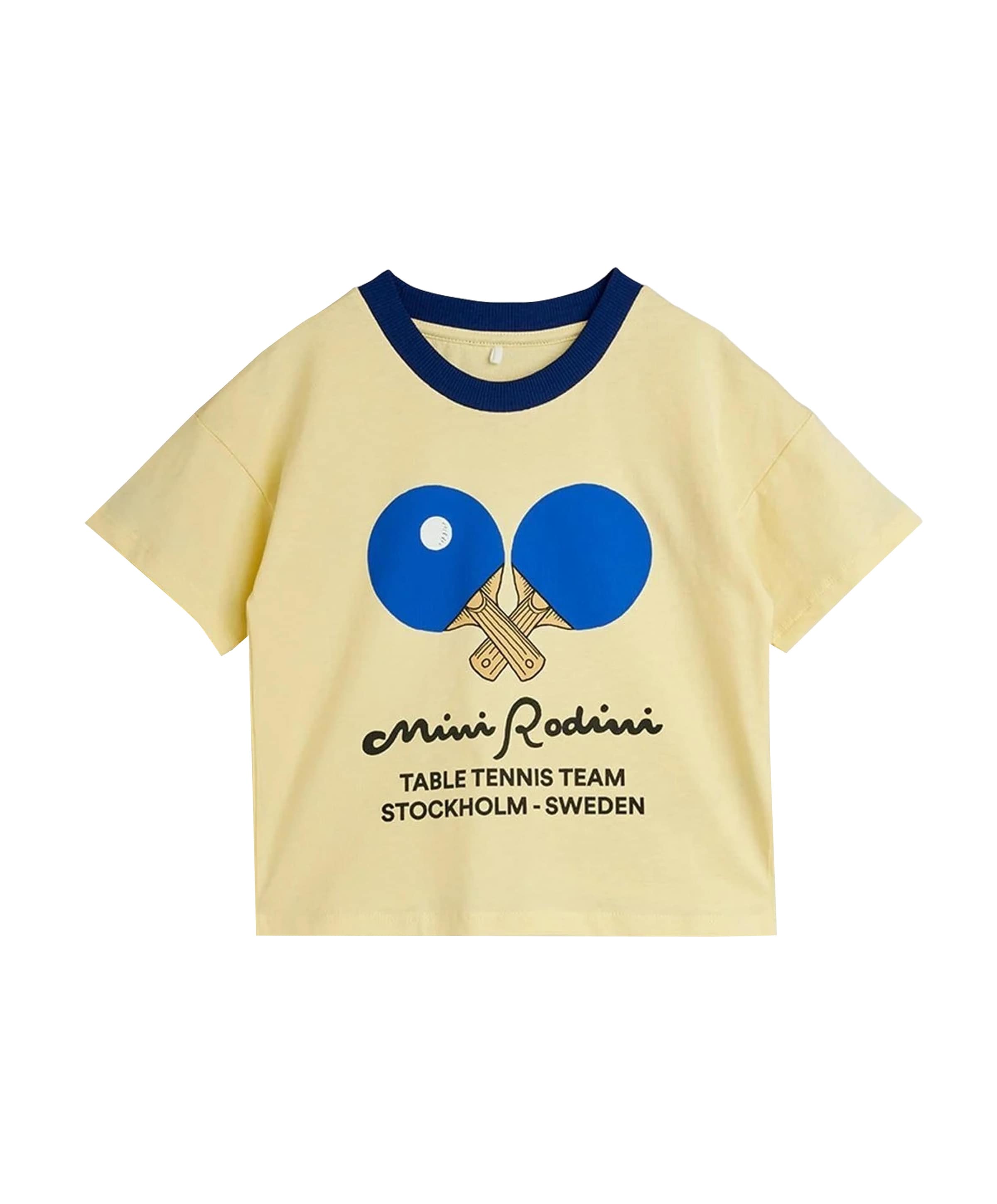 Mini Rodini Uniseks T-shirt geel