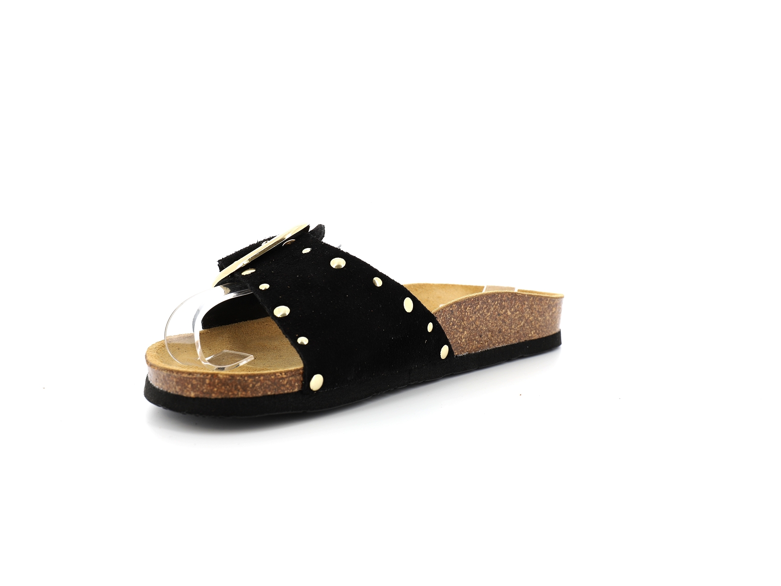 K. daques-RODIANT Nubuck Noir Or