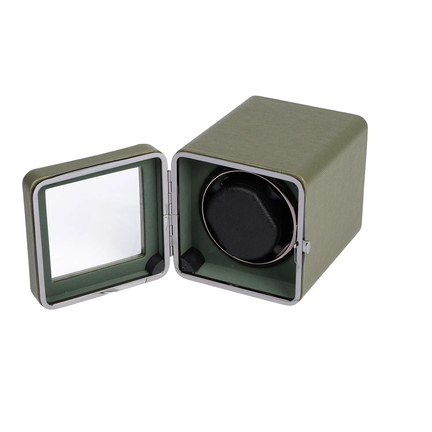 Piero Lazzari Watch Winder 1 ur Grøn Læder PL1119