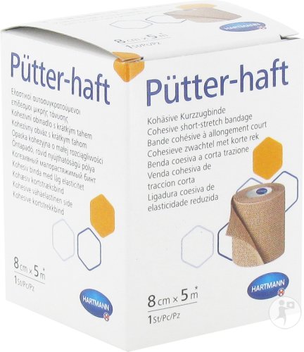 Hartmann Pütter-Haft 8cm x 5m Pièce 1 (9318410)