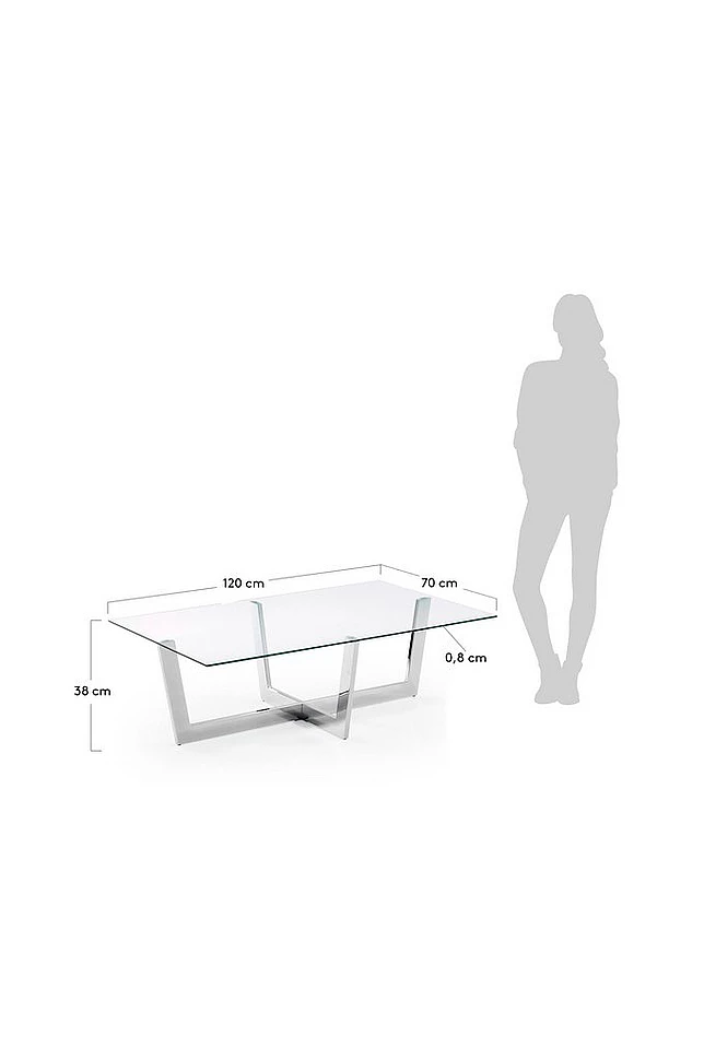 PLUM sofabord 70x120 cm