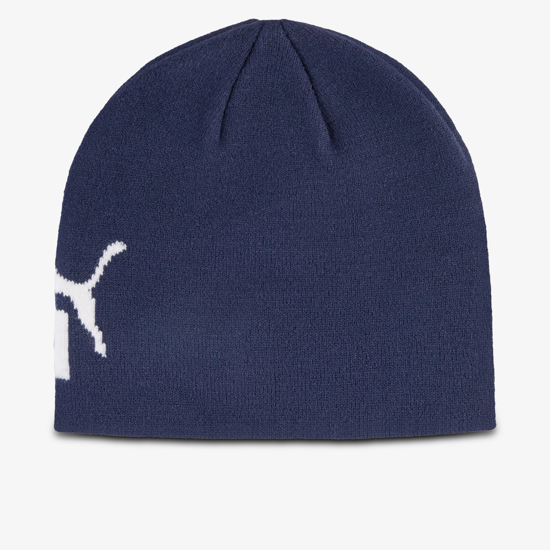 PUMA ESS Mid Crown Cuffless Unisex Mütze blau